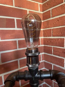 Jedinečná industriálna lampa – panáčik - 5