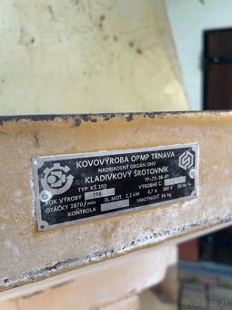 Kladivkový šrotovník KŠ 200 - 5