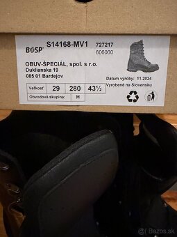 BOSP squad black - zimná, pracovná obuv - 5