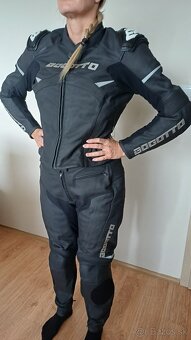 Kožená dámská kombinéza Bogotto Misano - 5