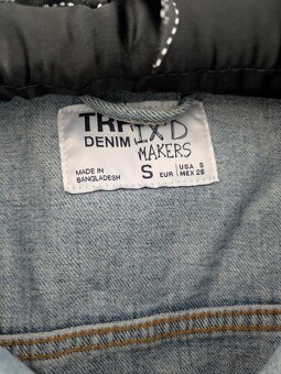 Rifľová bunda zn. ZARA - 5