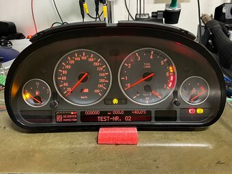 Budíky prístrojový panel BMW E39 M5 Tachometer 300km/h - 5