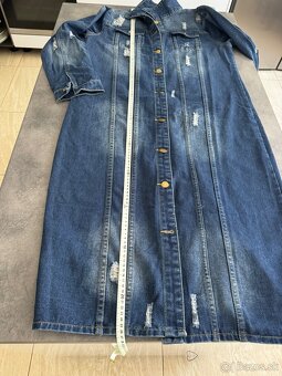Riflový kabát Jeans - 5