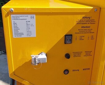 Teplovzdušná turbína Wilms BV 385 s vedením spalín - 5