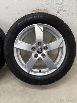 Zimná sada 5x112 R16 , 205/55/16 Octavia, Golf, Passat - 5