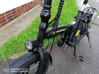Elektrický skladací bicykel Li-Ion 10Ah batéria E-BIKE 20“ 2 - 5