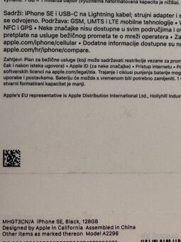 iphone SE 2020 128GB BLACK - 5