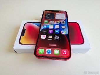 APPLE IPHONE 14 PLUS 128 GB RED EDITION,BATERKA 100% - 5