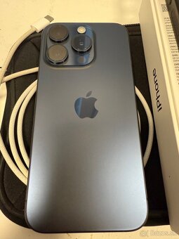 iPhone 15 pro 256gb Blue Titanium - 5