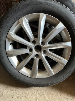 Hlinikove disky Helsinky R17 orig. z VW Passat B8+zimne pneu - 5