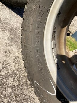 205/60 R16 sada zimných pneumatík s Alu diskami - 5