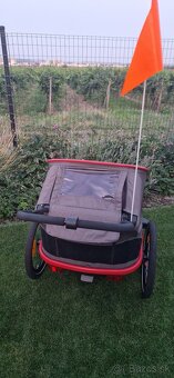 Hamax Outback cyklovozík pre 2 deti TOP stav, komplet výbava - 5