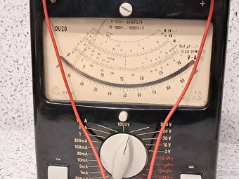 Metra Blansko DU 20 》STAROŽITNÝ MERACÍ PRISTROJ - 5