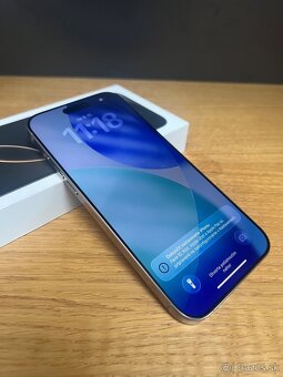 Predám iPhone 16 PRO MAX 256GB, eSIM ONLY, VOLNY, TOP stav - 5