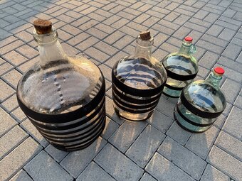 Predám sklenené demižóny - 5