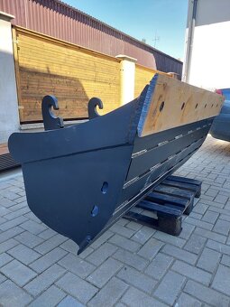Hydraulická svahovacia lyžica 200cm verachtert CW30 CW40 - 5
