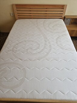 Posteľ 140x200cm vo výbornom stave. - 5