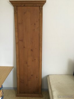 Príborník a vešiaková stena - masív - 5