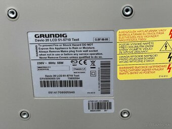 Darujem televízor GRUNDIG LCD 51-5710 - 5