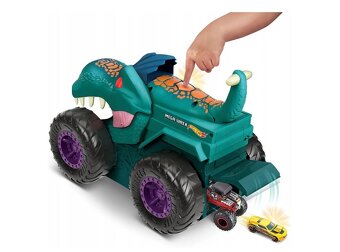 Hot Wheels monster truck pozierac aut Wrex - 5