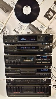 Zostava TECHNICS equalizer,tuner,tape deck,CD,delenec = X01 - 5