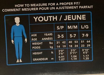 BAUER detsky hokejovy set velkost L - 5