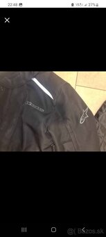 Motorkárska bunda Alpinestars pánska M mont blanc WP goretex - 5