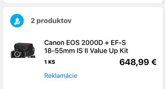 Canon eos 2000D - 5