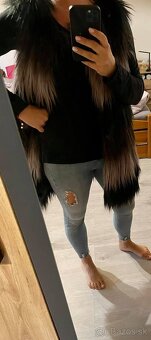 linea weekend london damska kozusinova vesta-bunda - 5