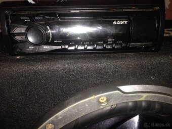 Predam subwoofer SONY Xplōd 1500w + zosil + autoradijo - 5
