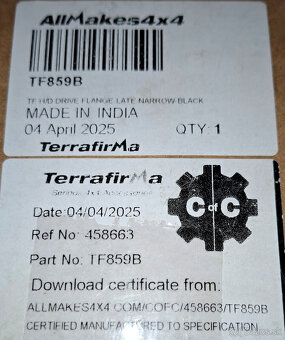 HD unášač poloosi Terrafirma LAND ROVER - 5