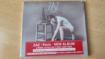 Predám nové, nerozbalené CD´s ZAZ: - 5