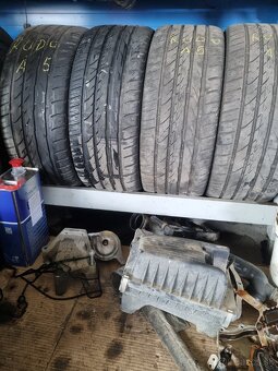 Predám- vymením za r17 original Elektróny Audi s let.gumami - 5