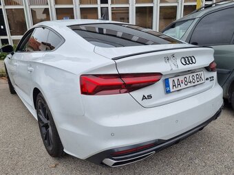 AUDI A5 S5 RS5 B9 spoiler kridlo lipo lipko na kufor - 5