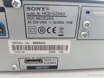 DVD reseiver Sony HCD-DZ660 - 5