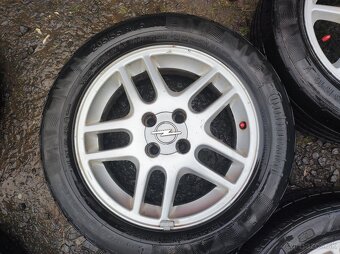 Disky a letne pneu 4x100 R16 205/55 GM Opel - 5