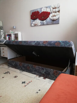Posteľ, váľanda s úložným priestorom - 5