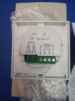 Termostat,podlahové kúrenie Fenix TFT,plynovy kotol, - 5