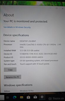 Lenovo T440 s dotykovým displayom a monitorom - 5