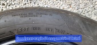 Letné pneu 235/55R18 Goodyear EAGLE F1 (7mm) 2ks DOT 4323 - 5