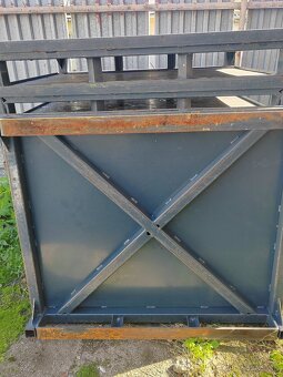 Pracovný stôl/ponk/regál/železne palety - 5