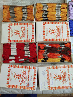 Bavlnky na vyšívanie 2 - 5