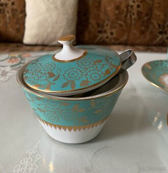 Set šálky, podšálky, cukornička - 5