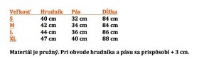 Predám nové spoločenské šaty bordové xs, s - 5