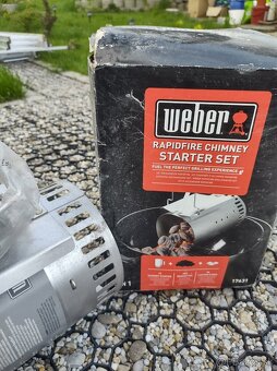 Zapalovací komín súprava Weber Rapide Fire Chimney - 5
