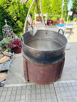 Kotol nerez 250l na varenie gulašu lekvaru - 5