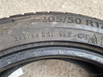 205/50 r17 zimné 2 ks BARUM dezén 7,2 mm DOT2022 - 5