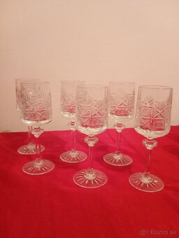 Súprava váz, pohárov z kryštálu - 5