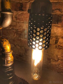 Industriálna lampa - STEAMPUNK IV - 5