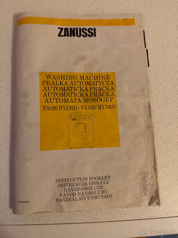 Práčka zn. Zanussi - 5